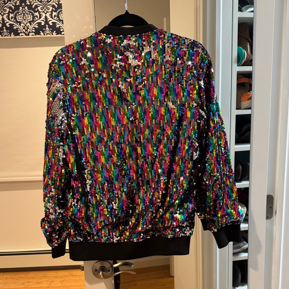 Fabulous Multicolor Sequin Jacket - image 6